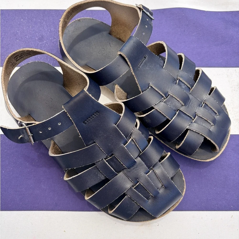 Boys Navy blue Saltwater Sandal